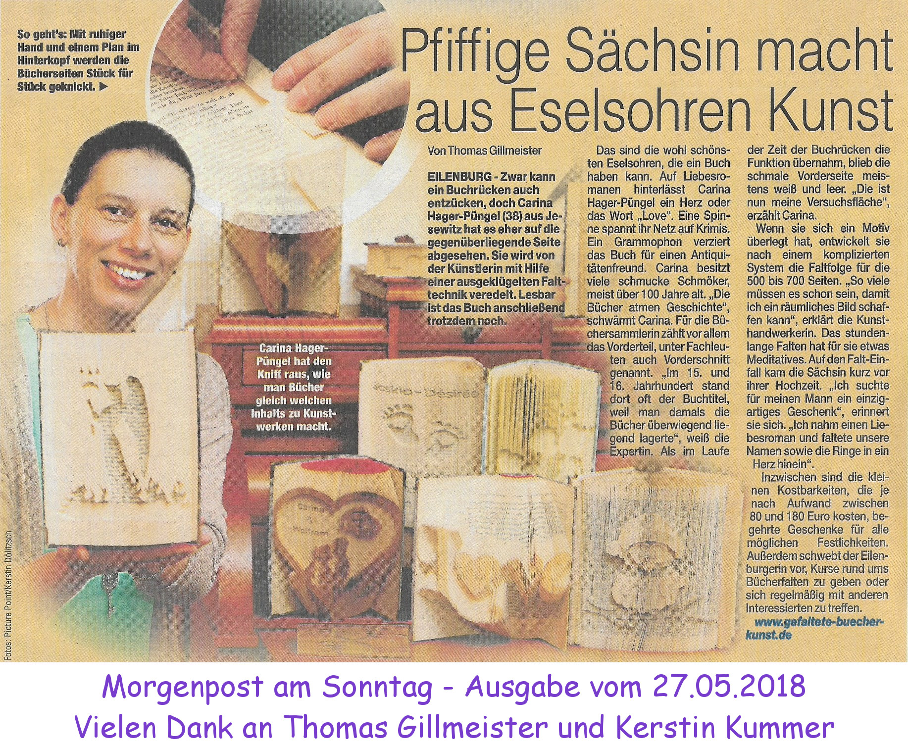 Morgenpost am Sonntag
Ausgabe vom 27.05.2018